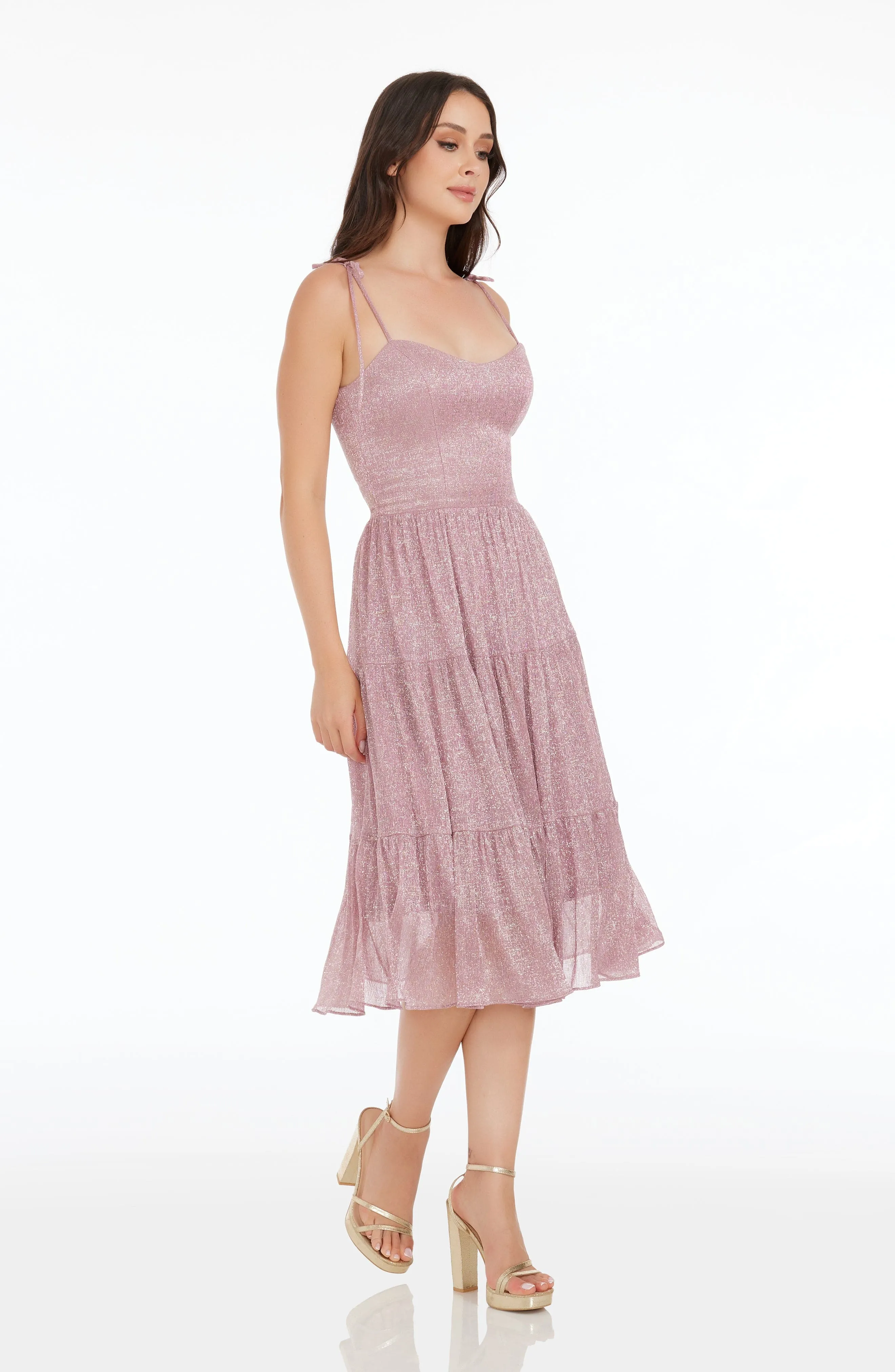 Dream Metallic Dress sold by Dress the Population product image thumbnail 2