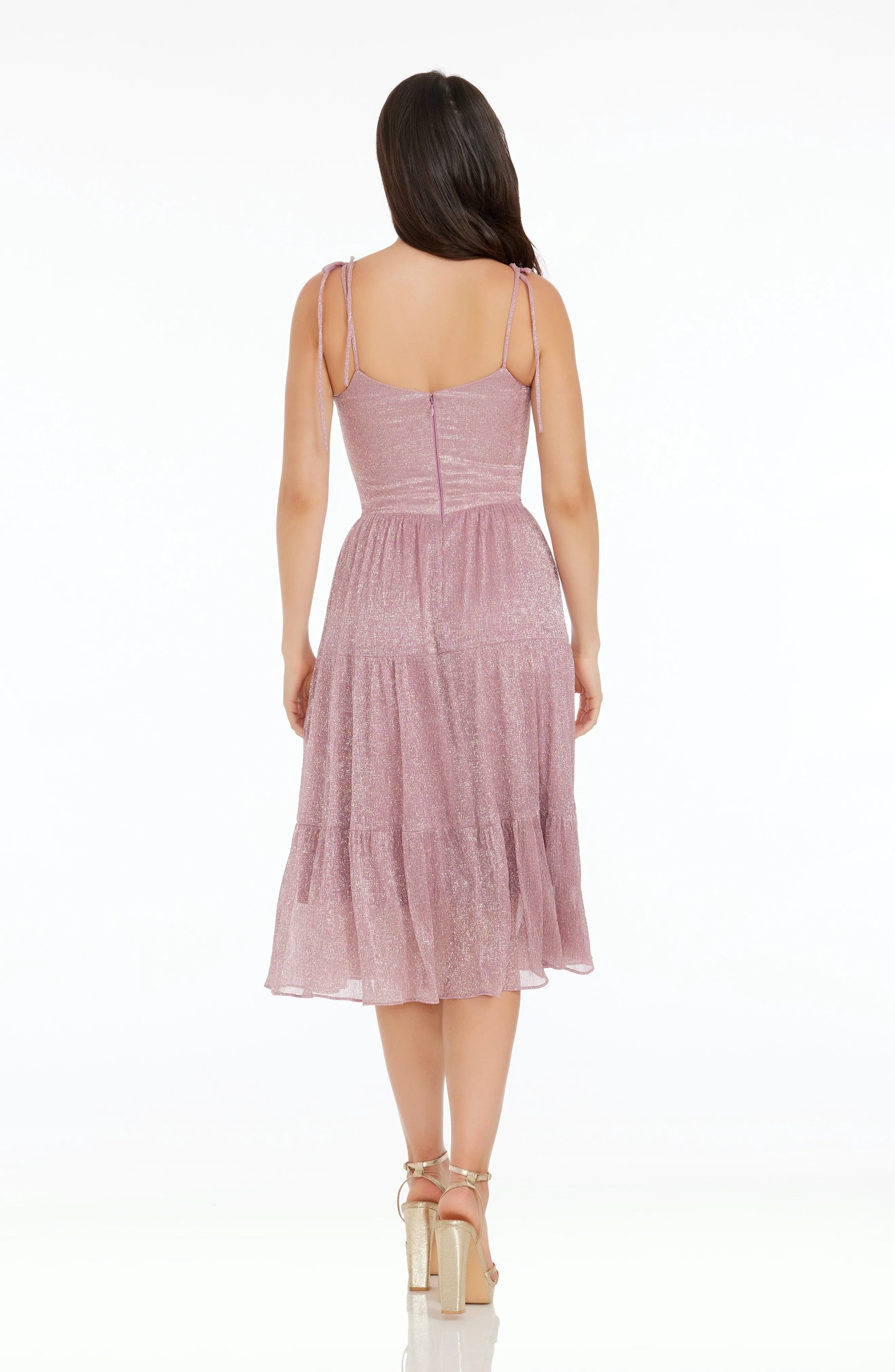 Dream Metallic Dress sold by Dress the Population product image thumbnail 4
