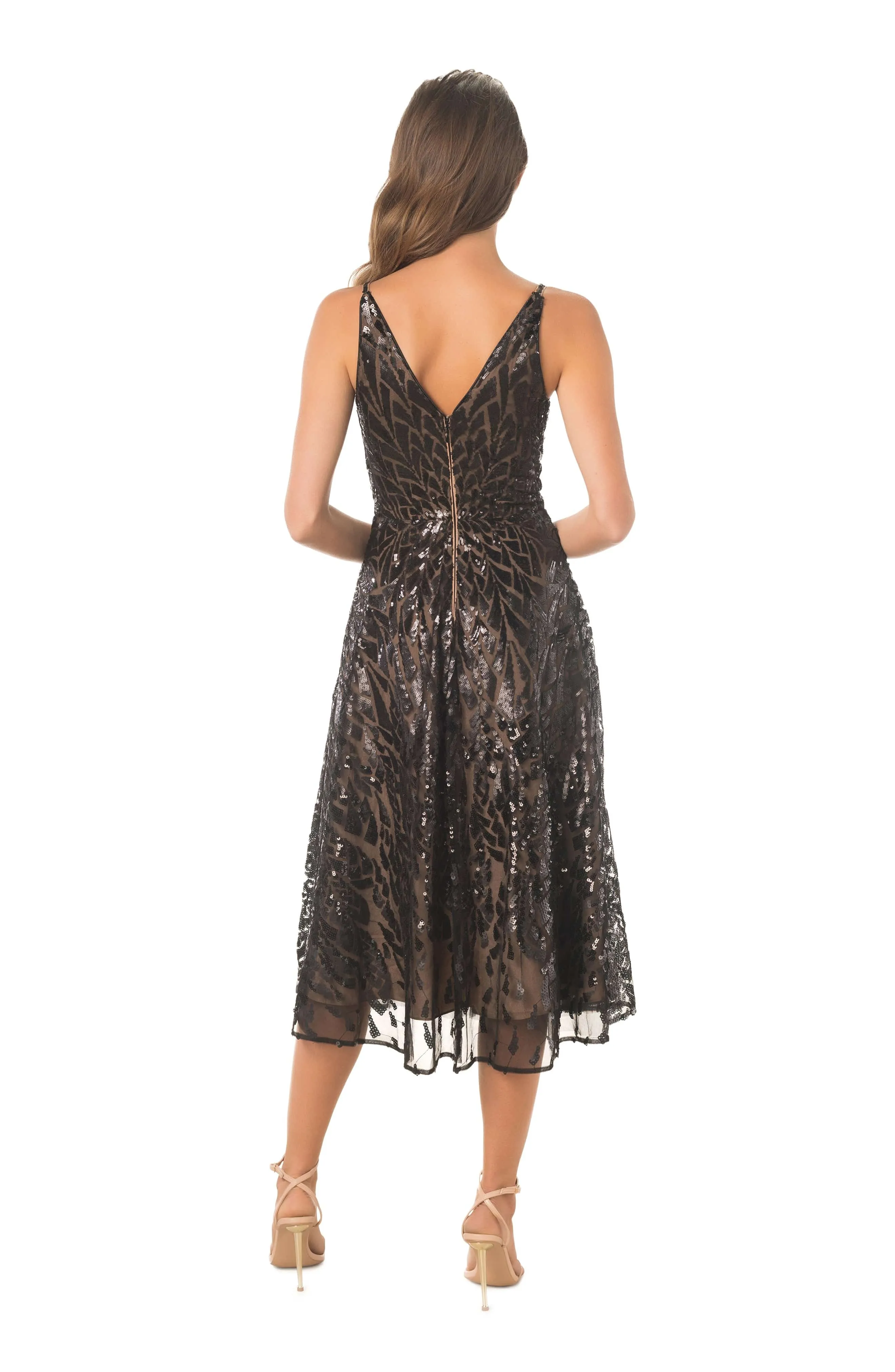 Elisa Starburst Sequin Dress sold by Dress the Population product image thumbnail 5