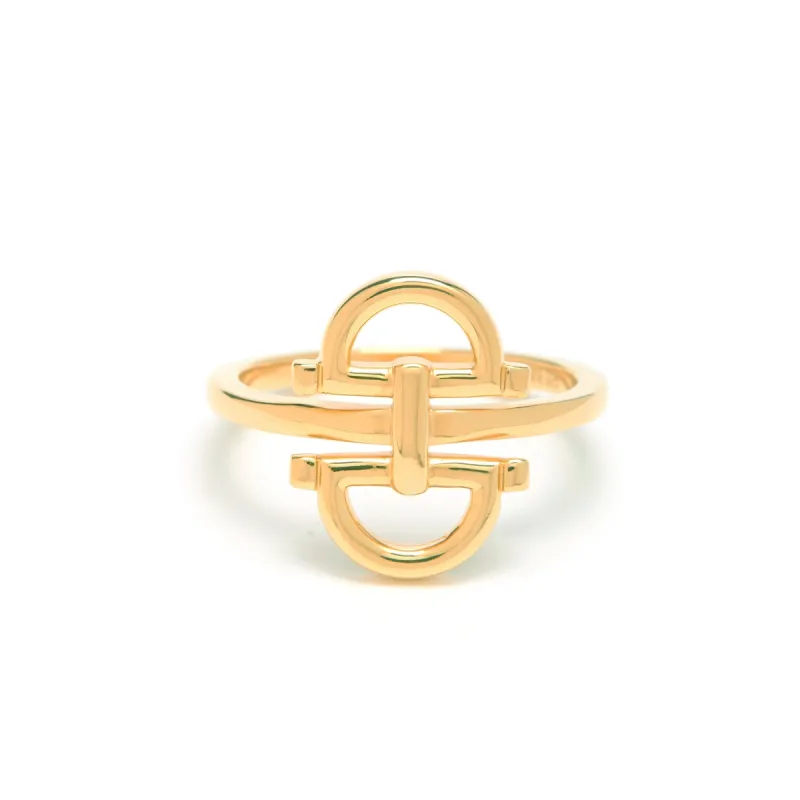 Lock Link Ring sold by Dress the Population
