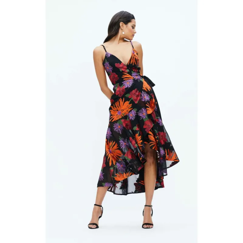 Salome Beachy Wrap Dress made by Dress the Population