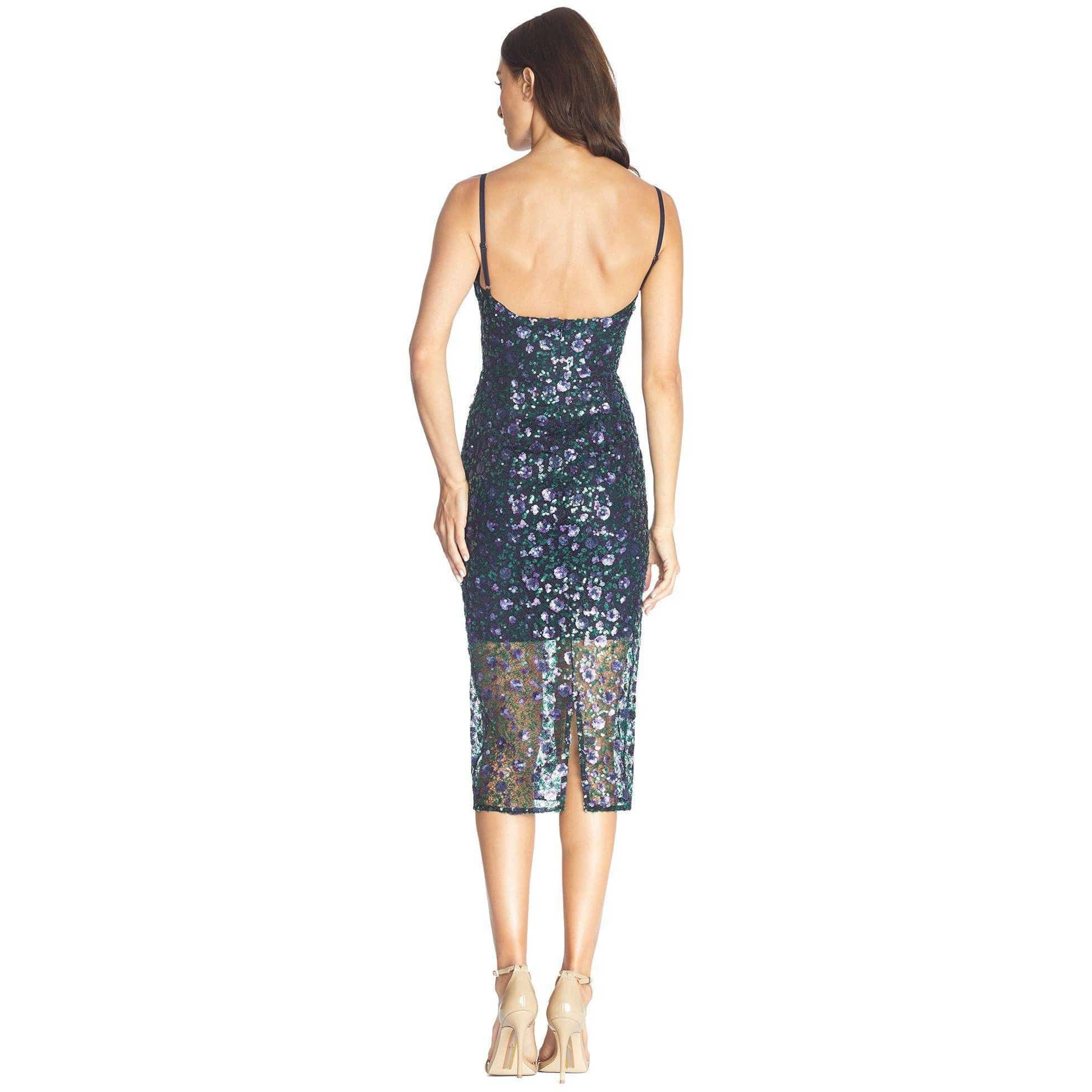 Addison Glitzy Body-Hugging Cocktail Dress sold by Dress the Population product image thumbnail 3