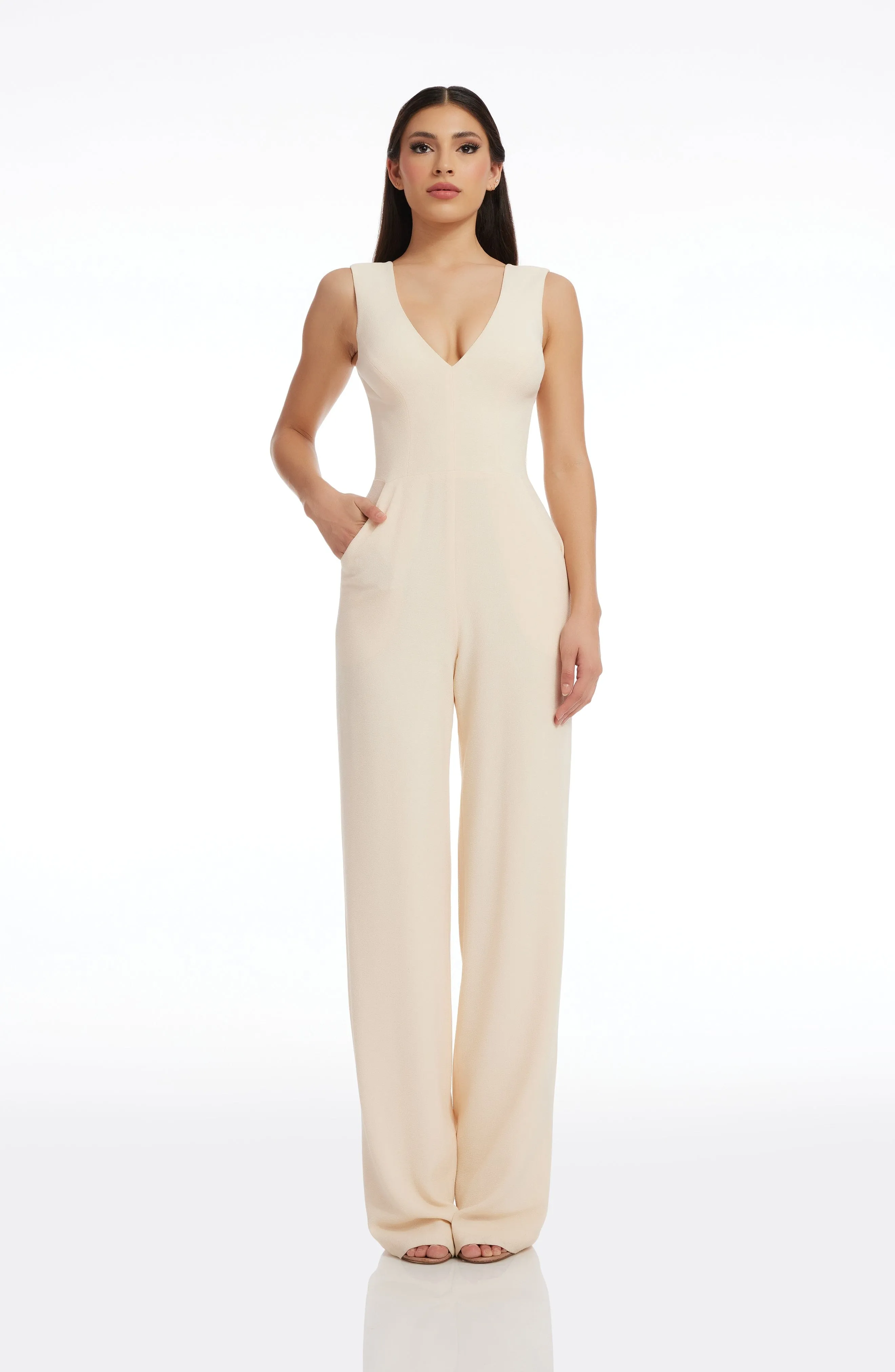 Sandra Jumpsuit sold by Dress the Population