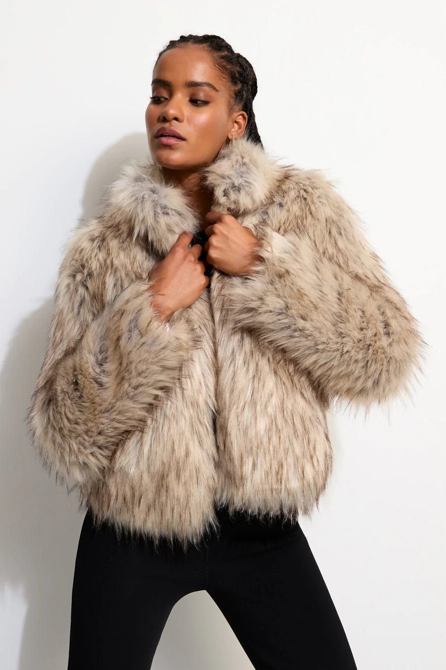 Fur Delish Jacket sold by Dress the Population