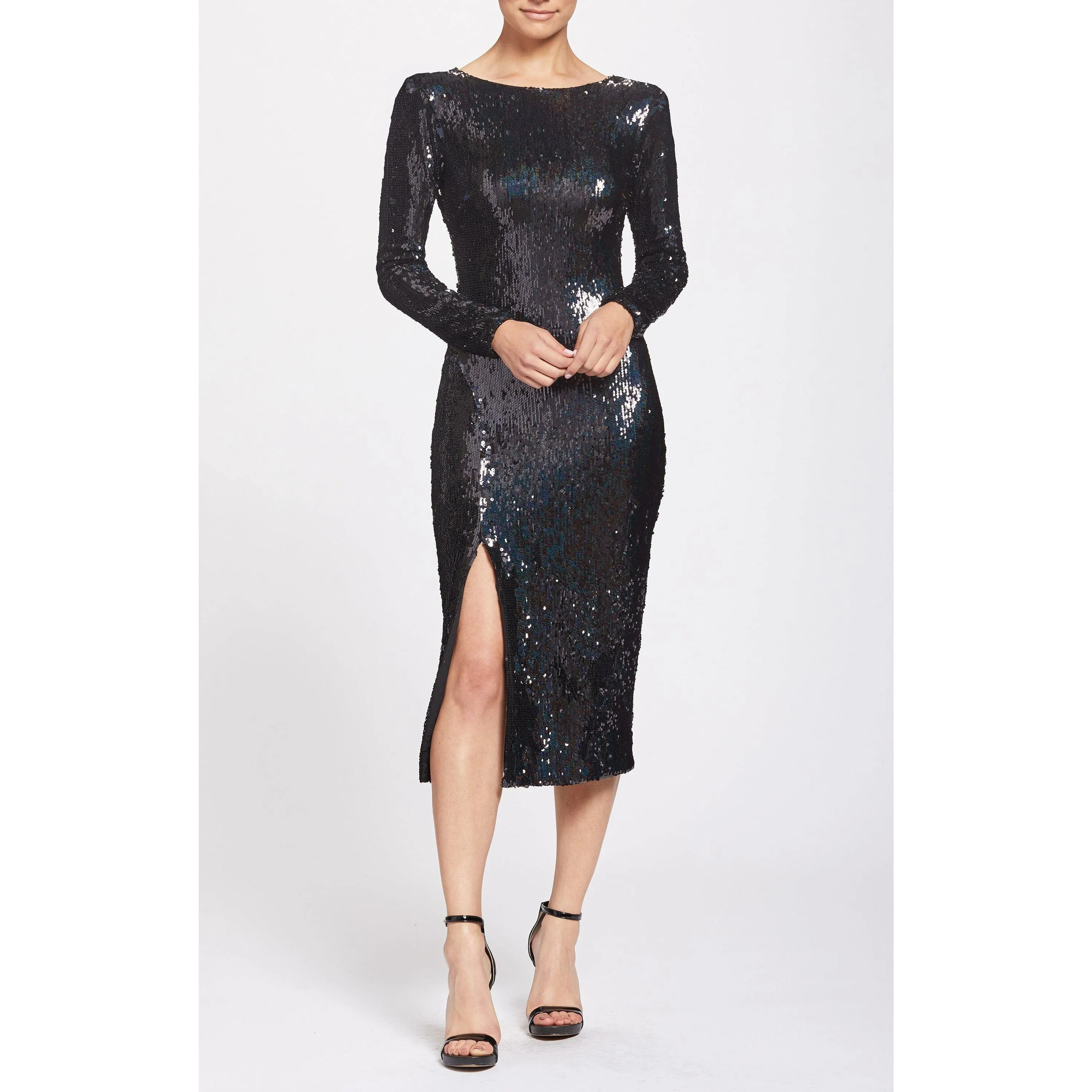 Natalie Sequin Dress sold by Dress the Population