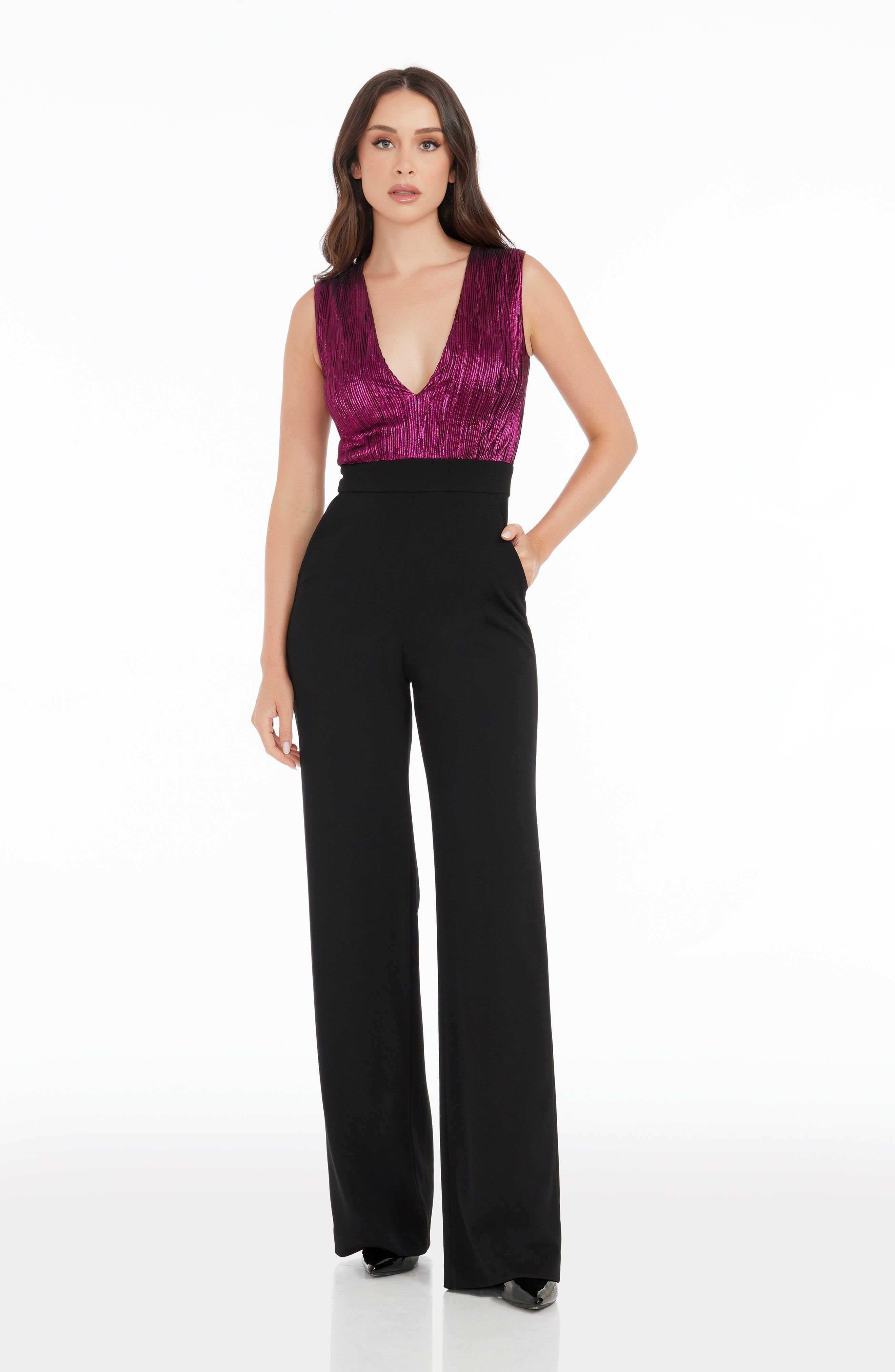 Everette Jumpsuit sold by Dress the Population