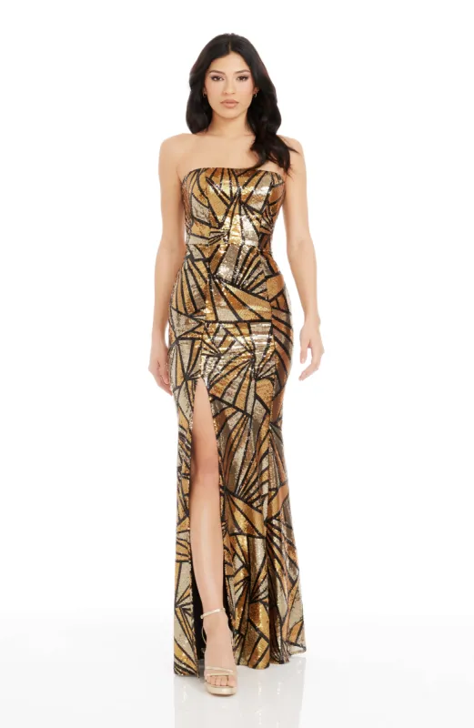 Janelle Dress sold by Dress the Population