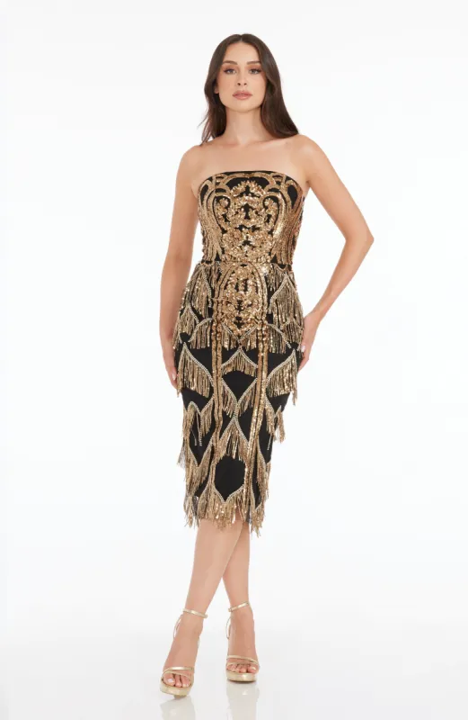 Viviana Dress sold by Dress the Population
