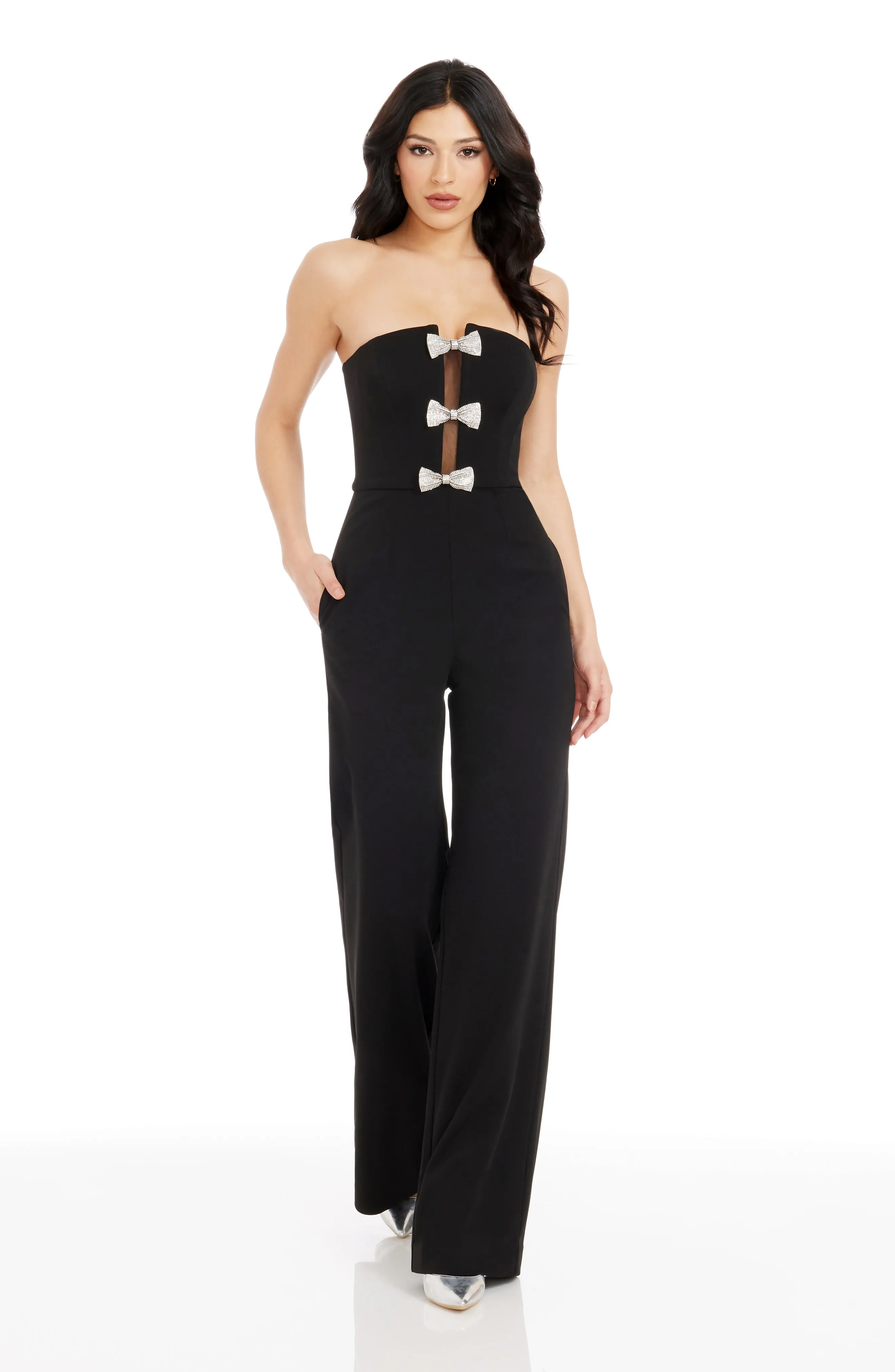 Erica Jumpsuit sold by Dress the Population product image thumbnail 2
