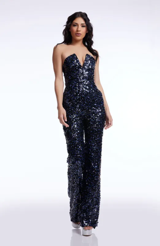 Fernanda Jumpsuit made by Dress the Population