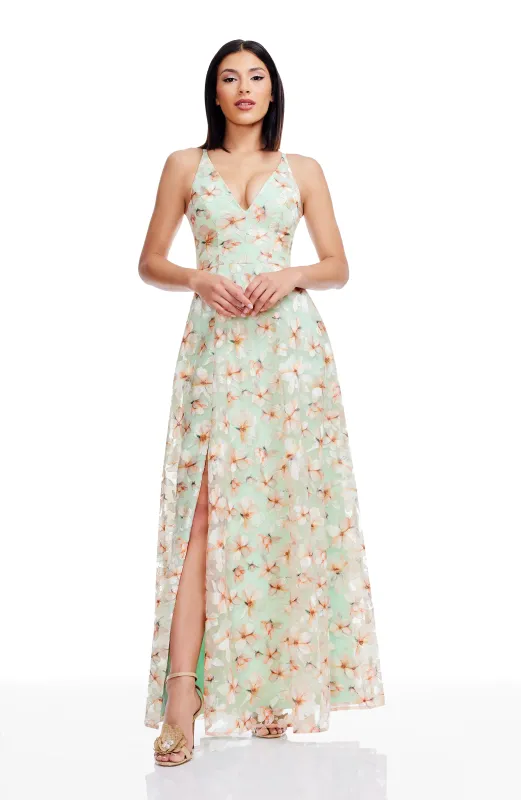 Alyssa Gown made by Dress the Population