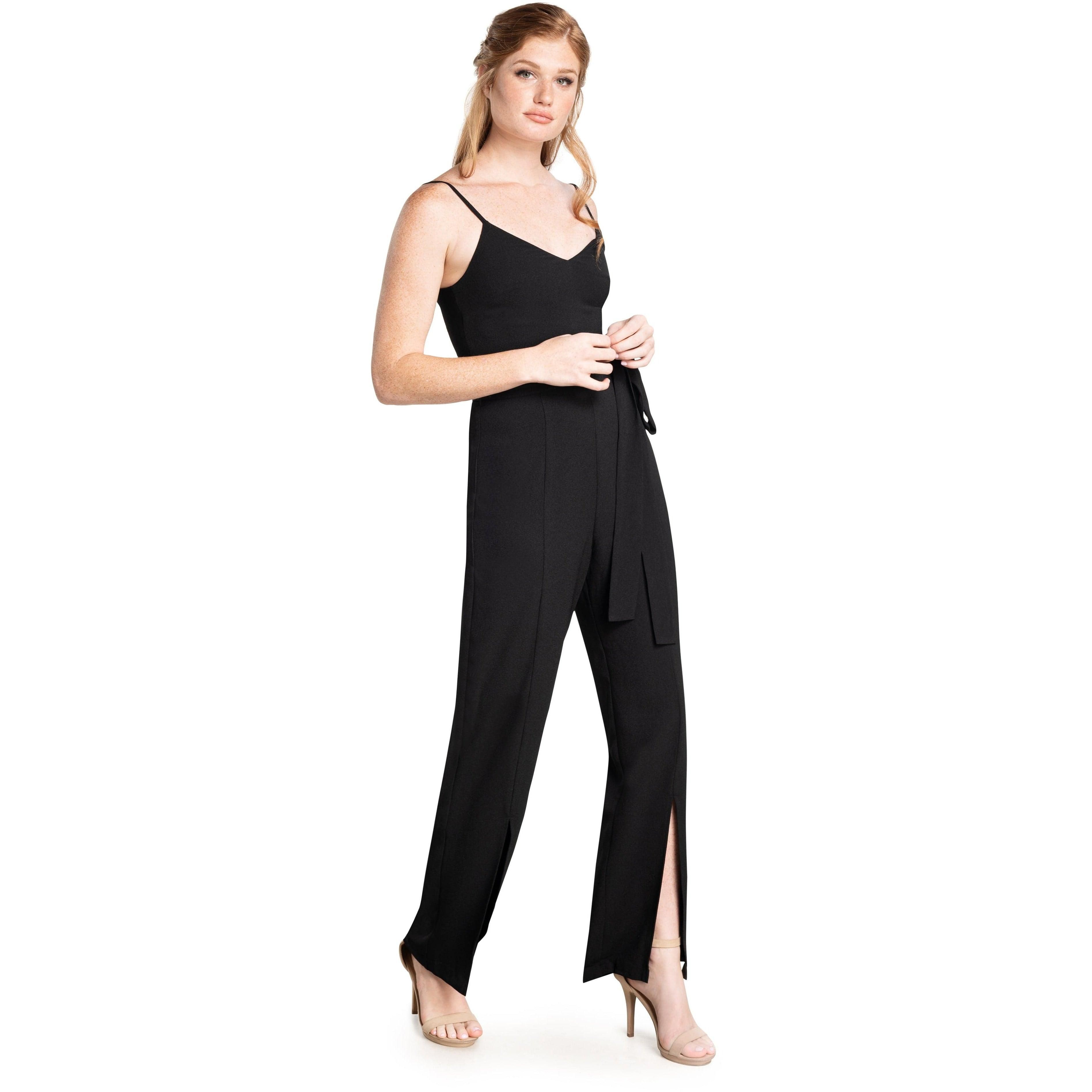 Stevie Waist Sash Jumpsuit sold by Dress the Population product image thumbnail 2