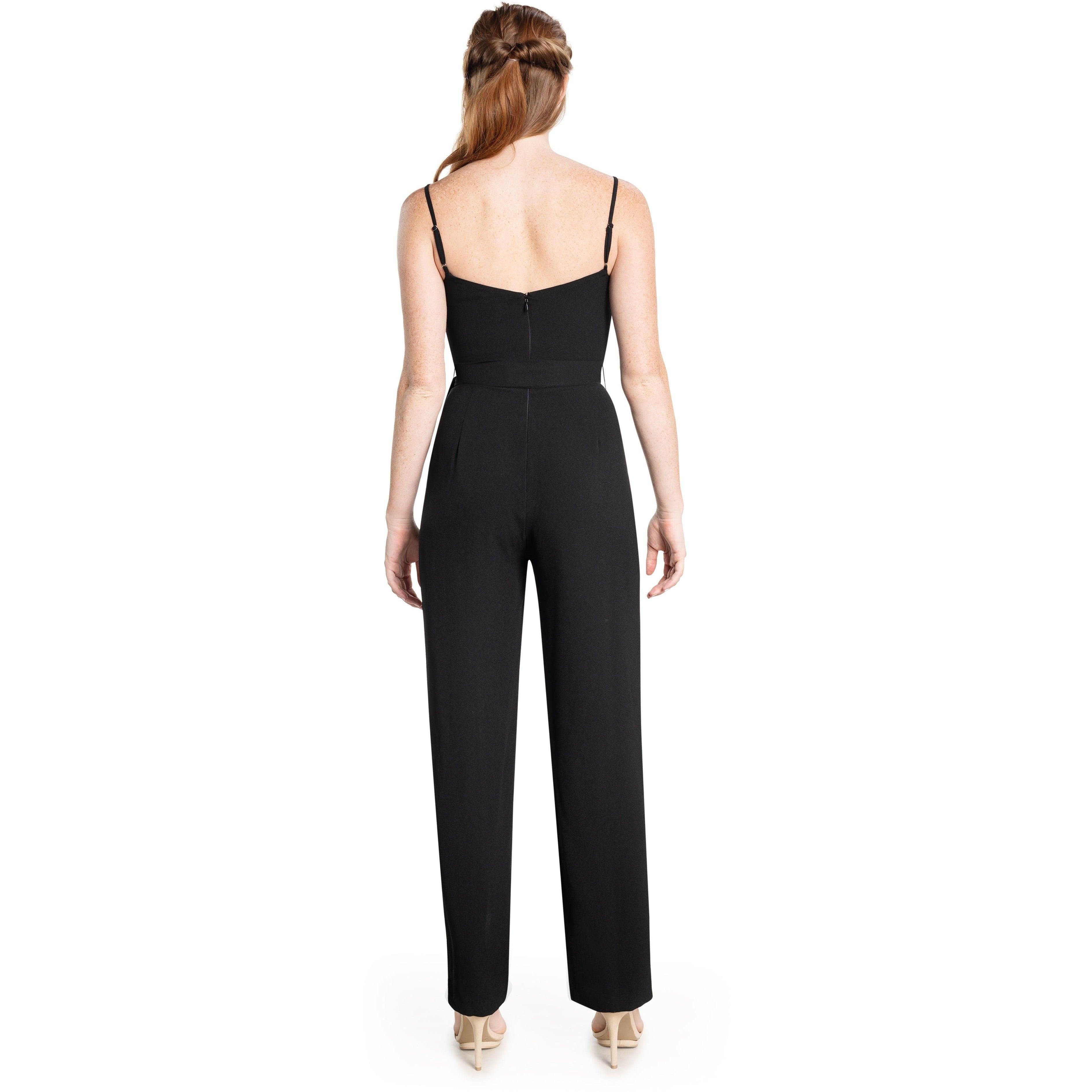 Stevie Waist Sash Jumpsuit sold by Dress the Population product image thumbnail 3