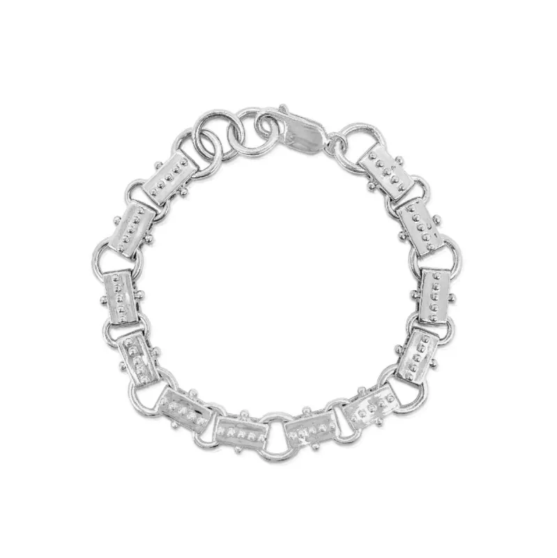 Eternal Link Bracelet Silver sold by Dress the Population