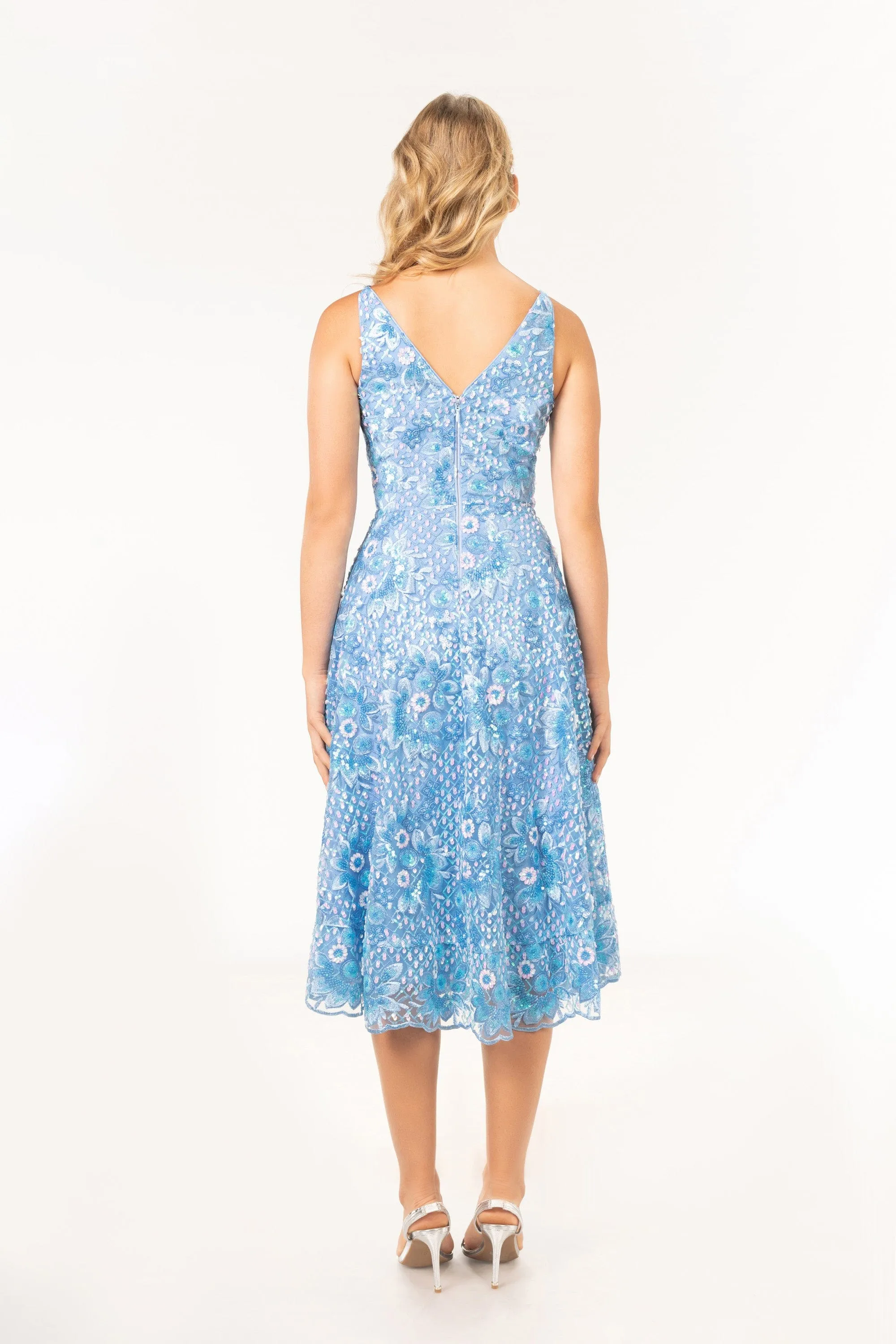 Elisa Pailette Sequin Dress sold by Dress the Population product image thumbnail 3