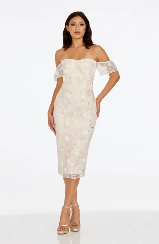 Tara Lace Dress sold by Dress the Population