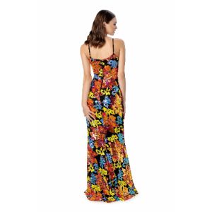 Giovanna Floral Sequin Gown sold by Dress the Population
