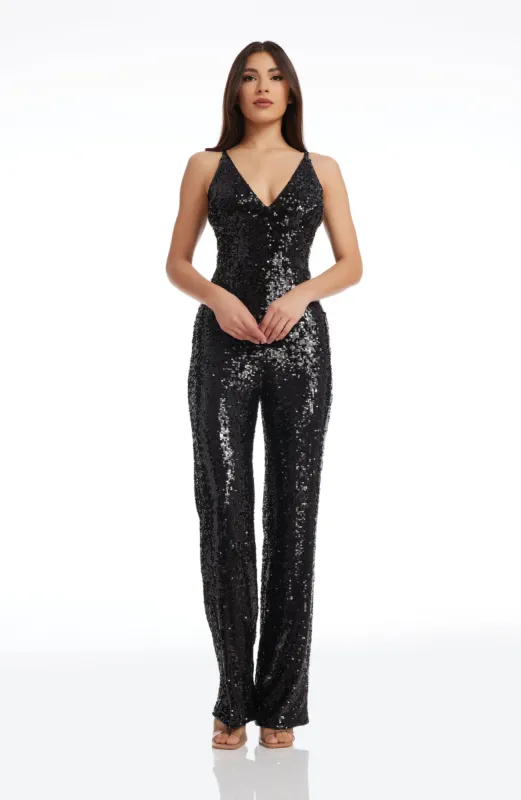 Charlie Jumpsuit sold by Dress the Population