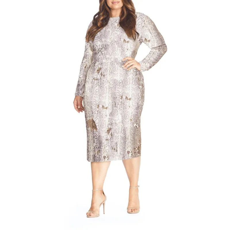 Emery Chic Midi Dress sold by Dress the Population