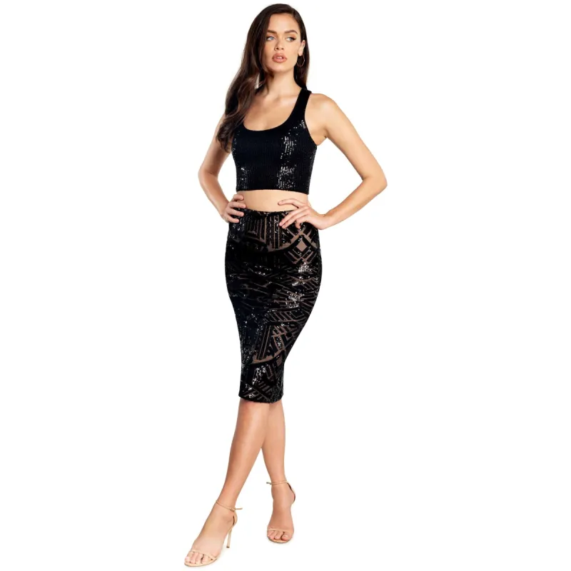 Nola Skirt sold by Dress the Population