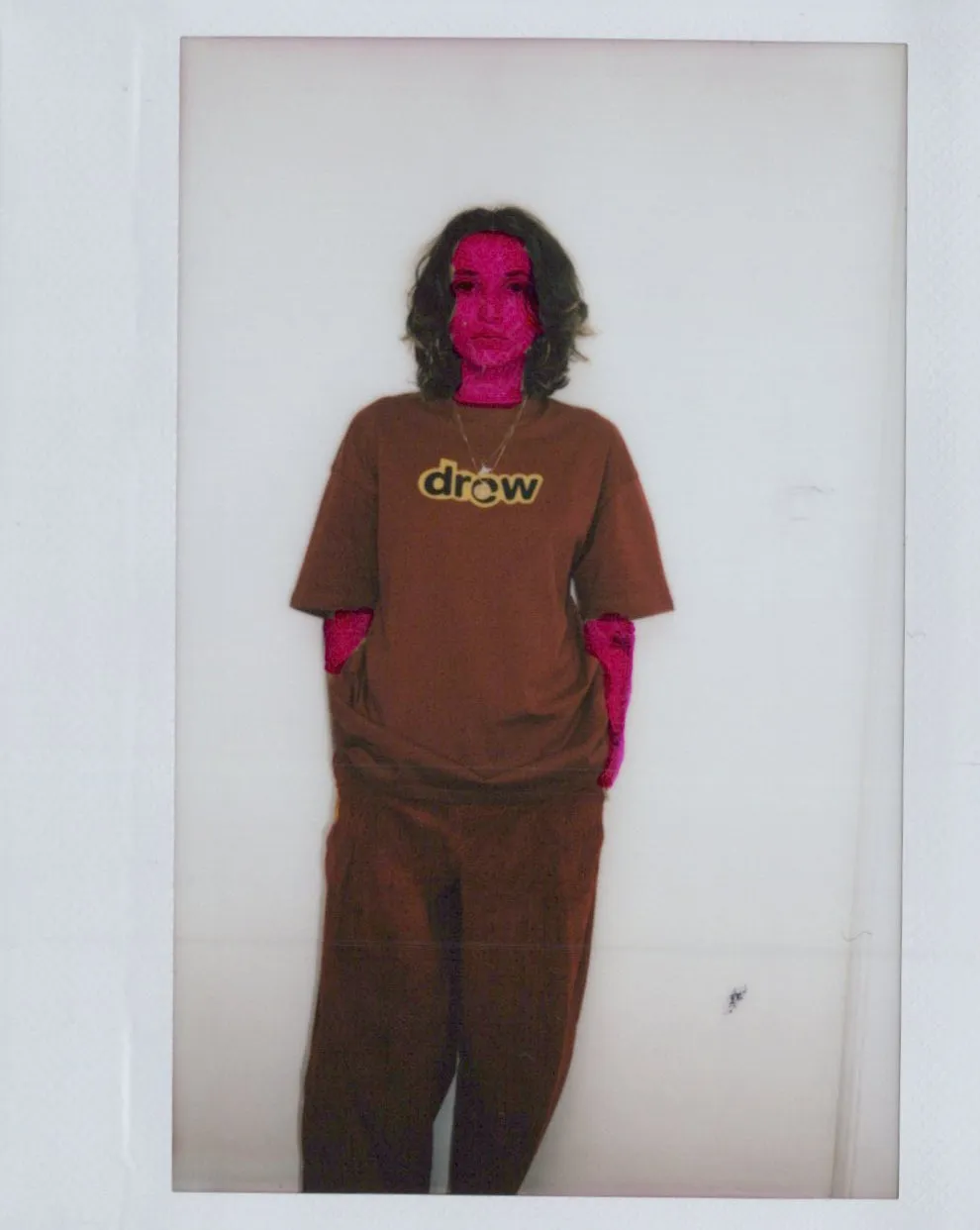 secret ss tee - burgundy sold by DREW product image thumbnail 3