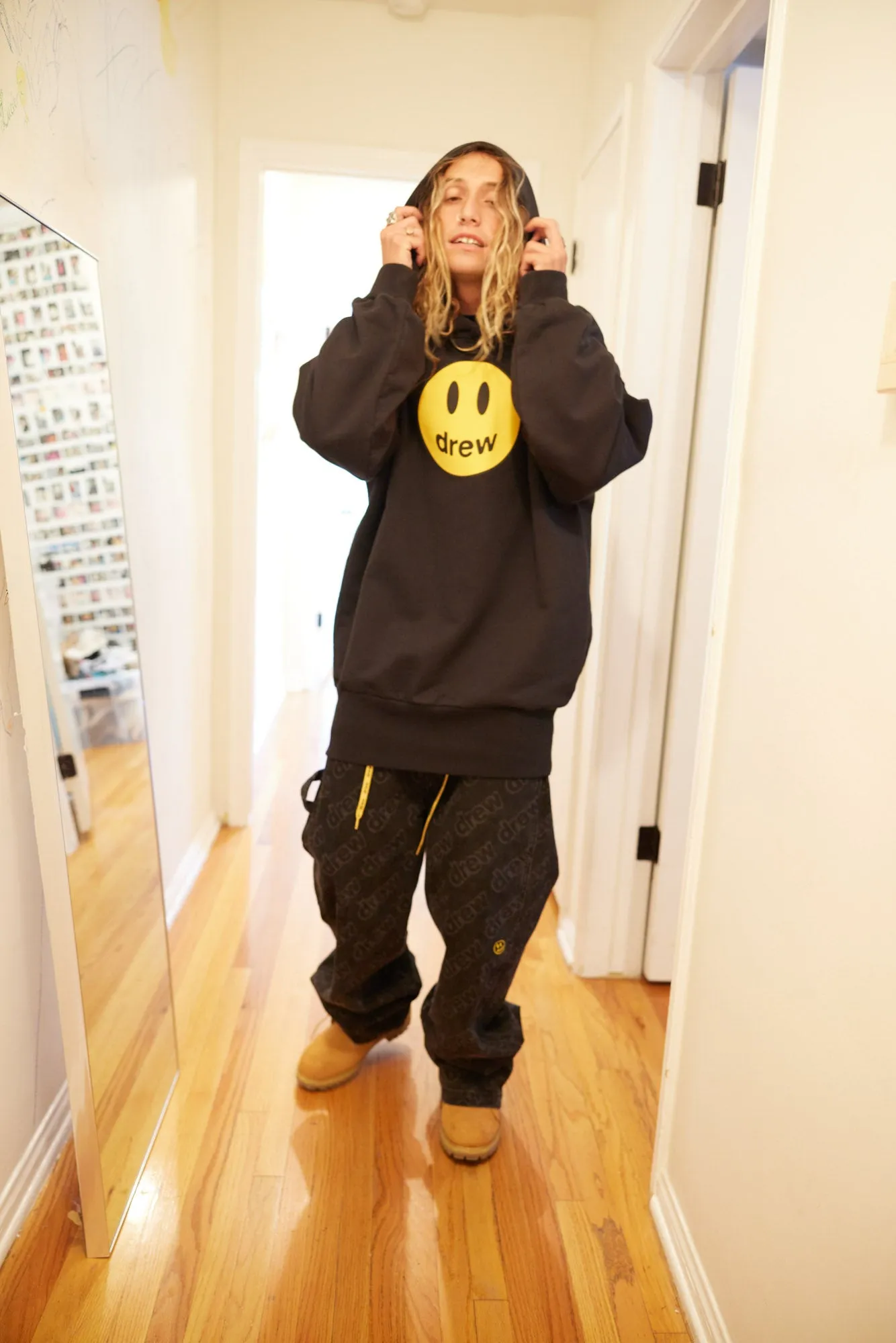 mascot verdugo hoodie - black sold by DREW product image thumbnail 5