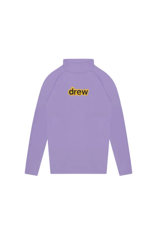 secret rashguard - lavender sold by DREW