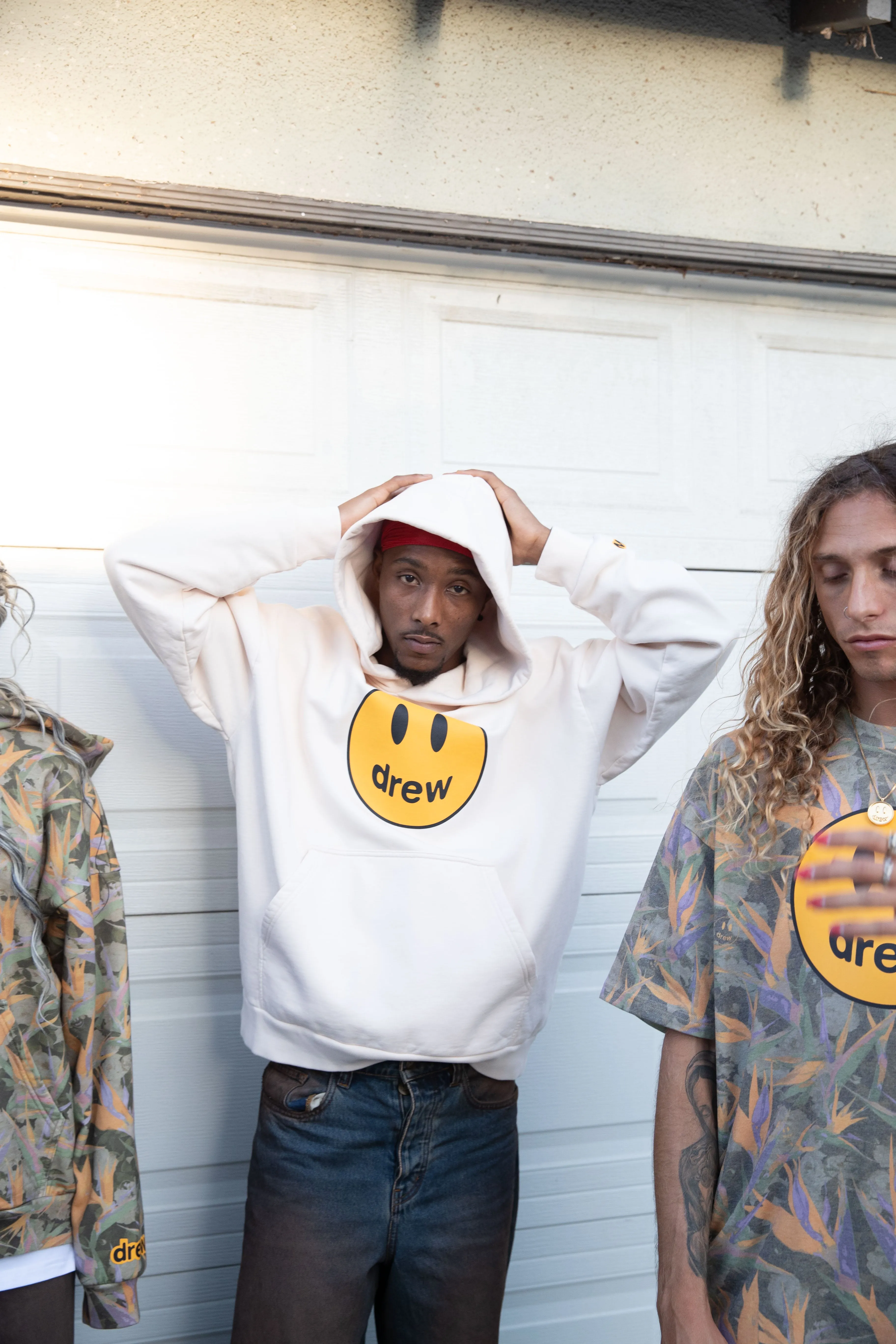 mascot hoodie - cream sold by DREW product image thumbnail 4