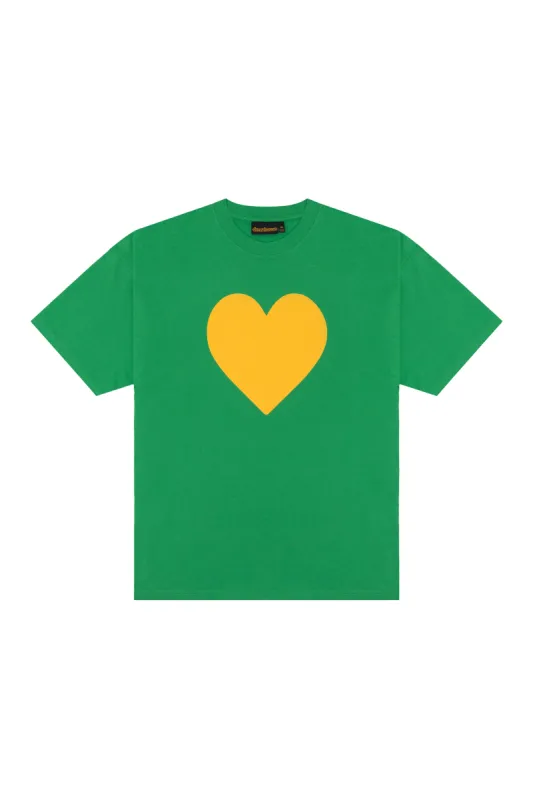 love ss tee - green sold by DREW