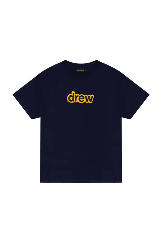 secret ss tee - dark navy sold by DREW
