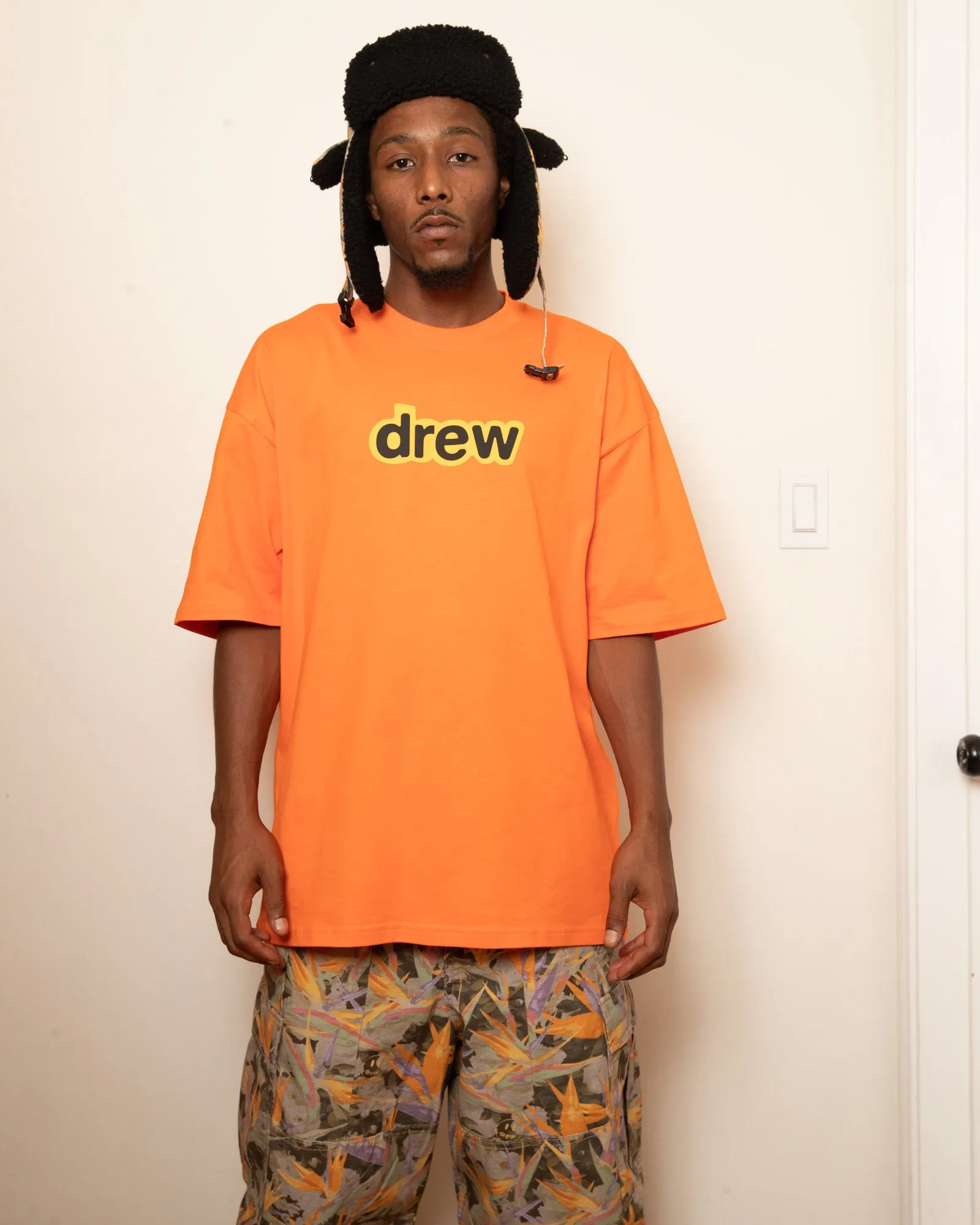 secret ss tee - orange sold by DREW product image thumbnail 2