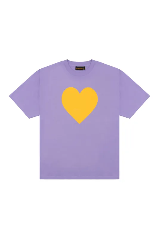 love ss tee - lavender made by DREW