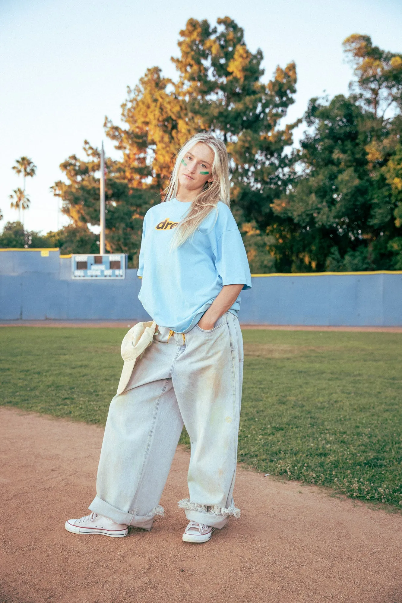 secret ss tee - pacific blue sold by DREW product image thumbnail 3