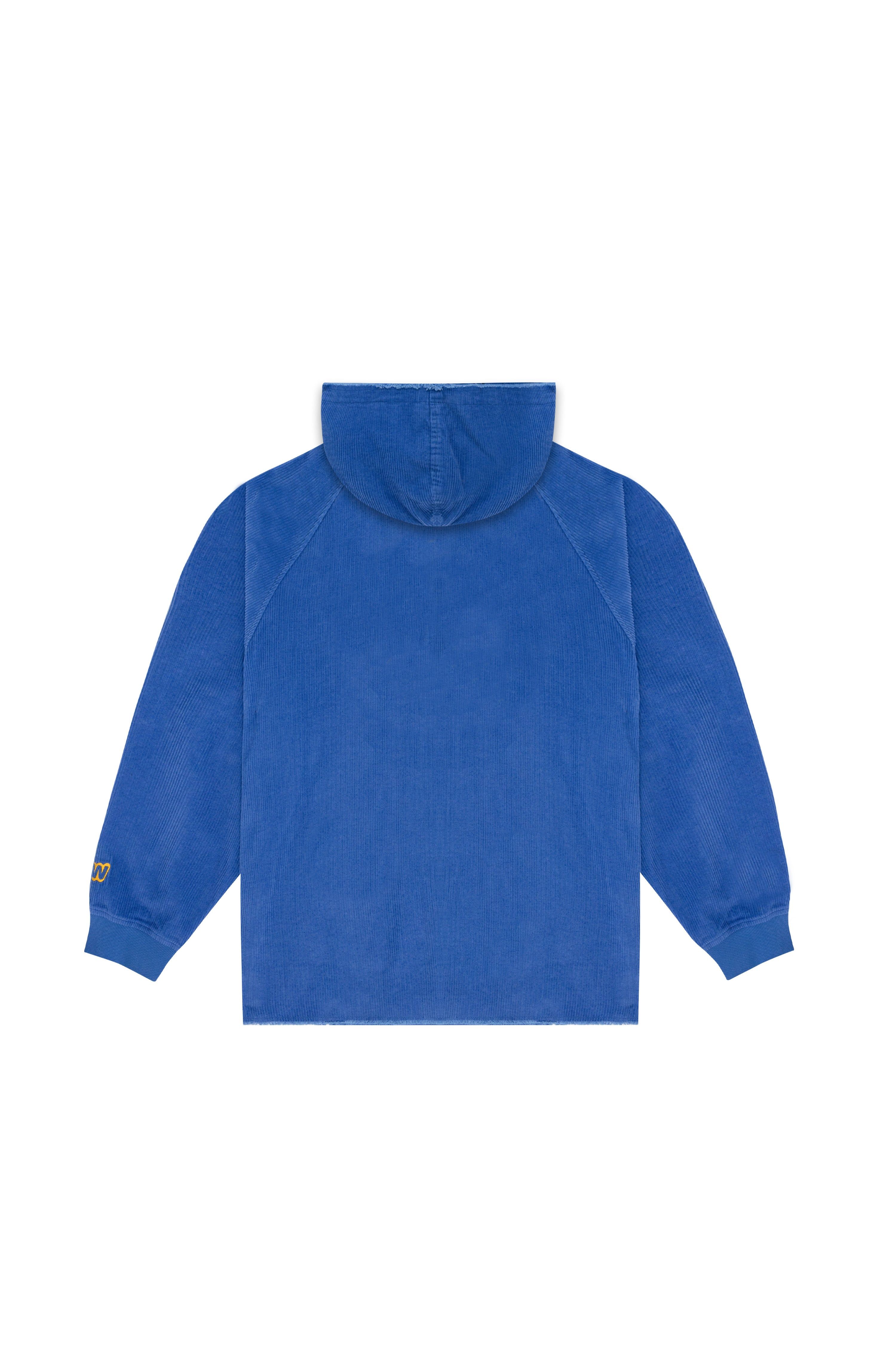 corduroy hoodie - royal blue sold by DREW product image thumbnail 2