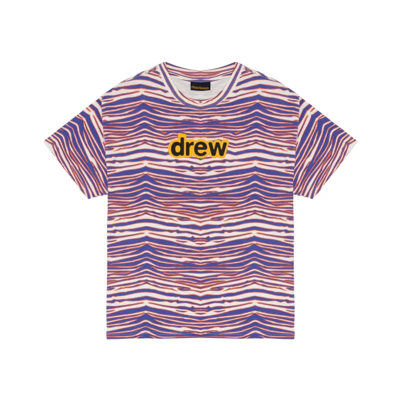 secret ss tee - amethyst zebra sold by DREW