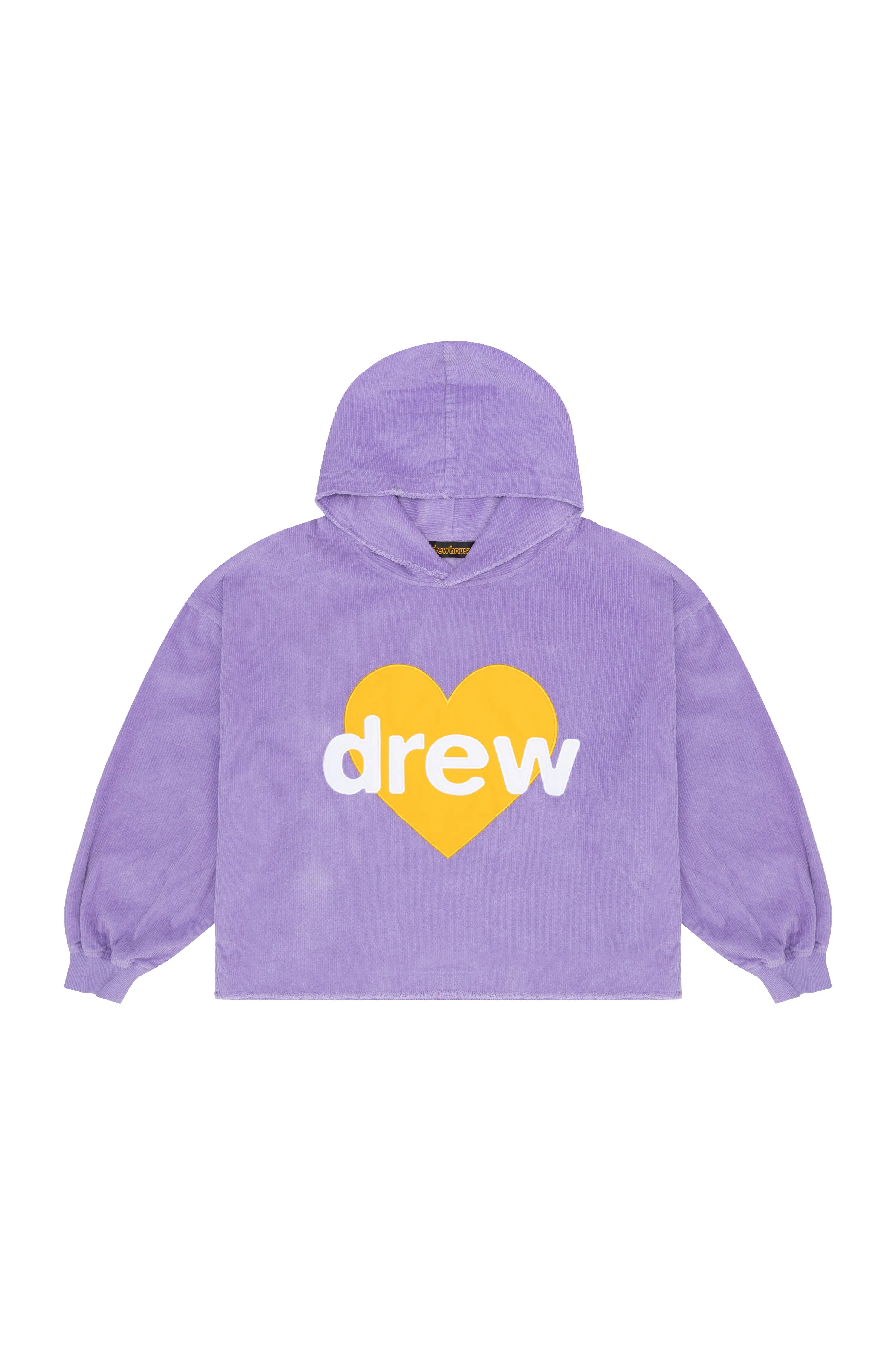 infinite love corduroy boxy hoodie - lavender sold by DREW