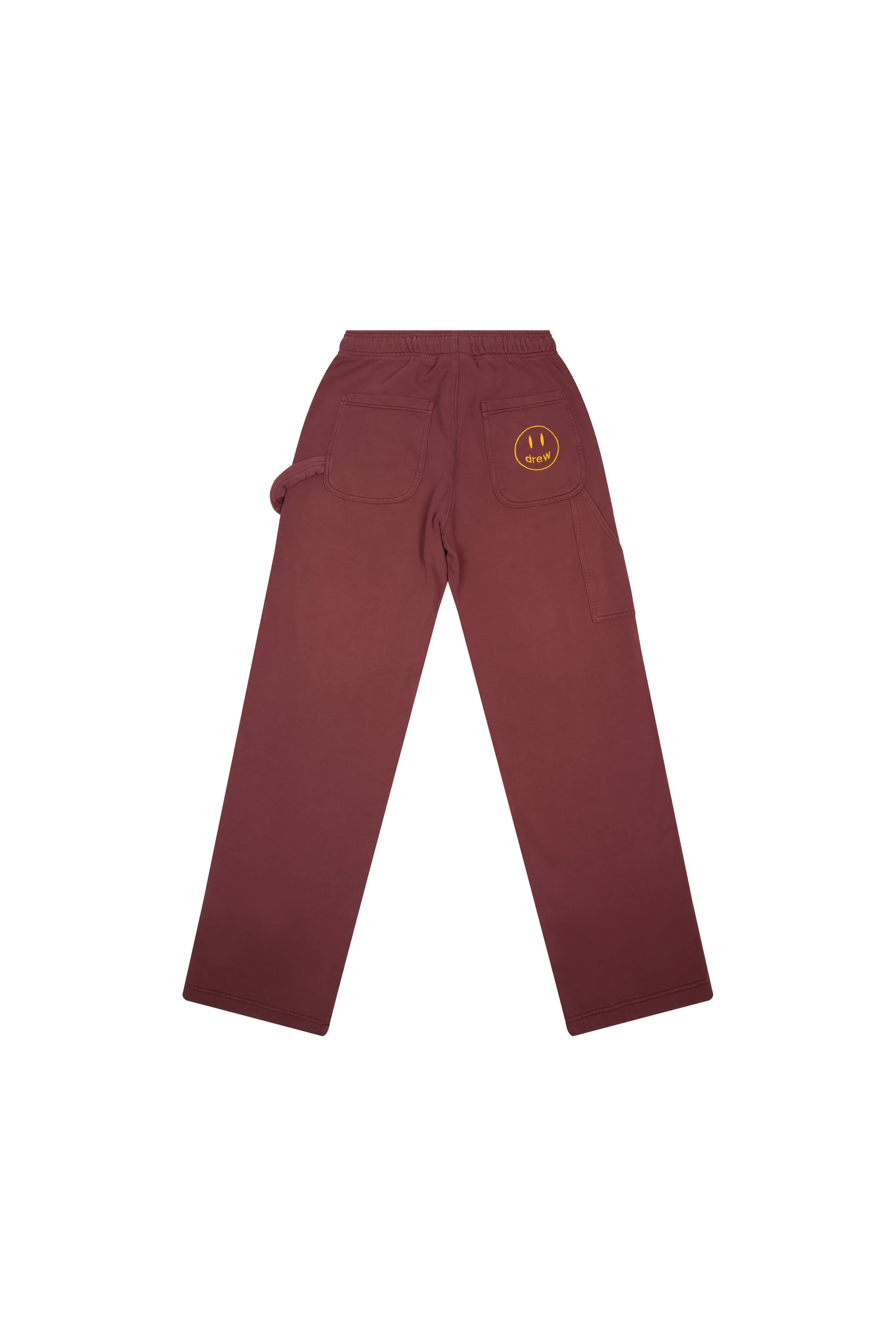 scribble carpenter sweatpant - faded maroon sold by DREW product image thumbnail 2
