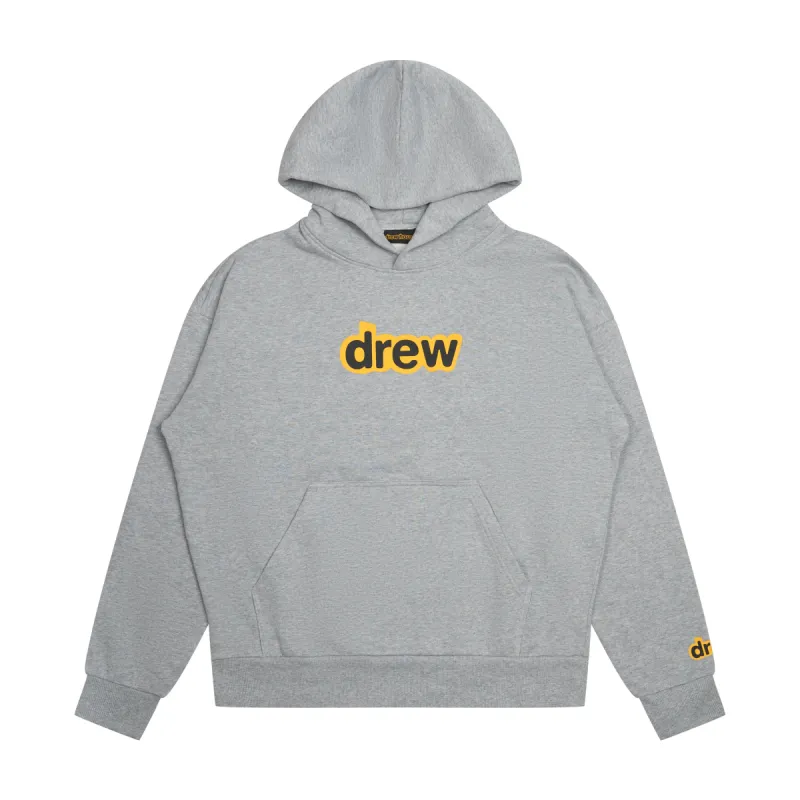 secret hoodie - heather grey sold by DREW