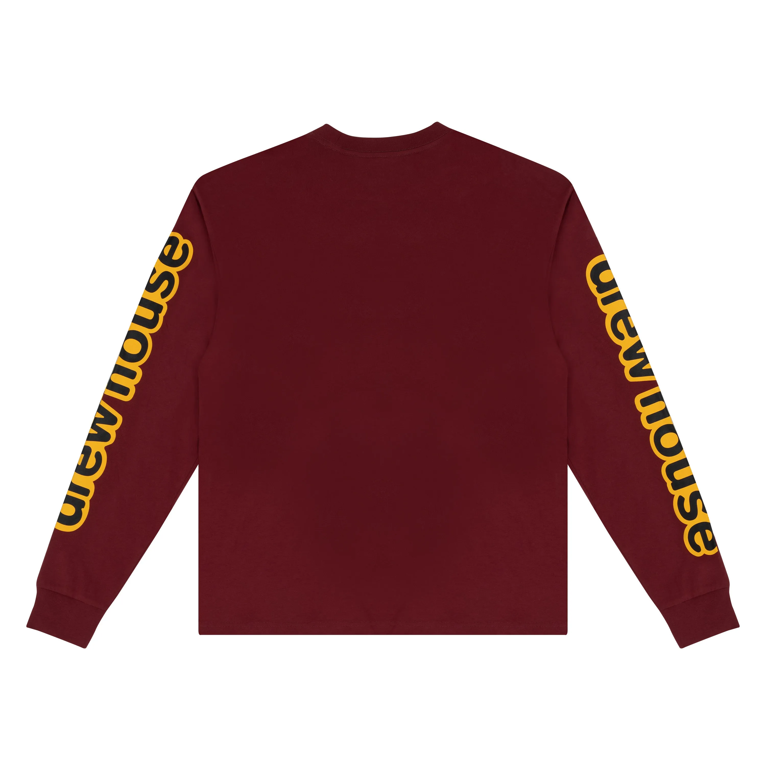 drew house ls hug tee - burgundy sold by DREW product image thumbnail 2