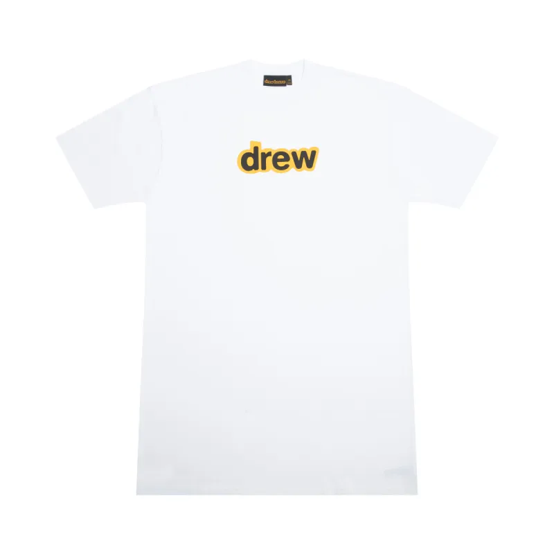 secret ss tall tee - white made by DREW