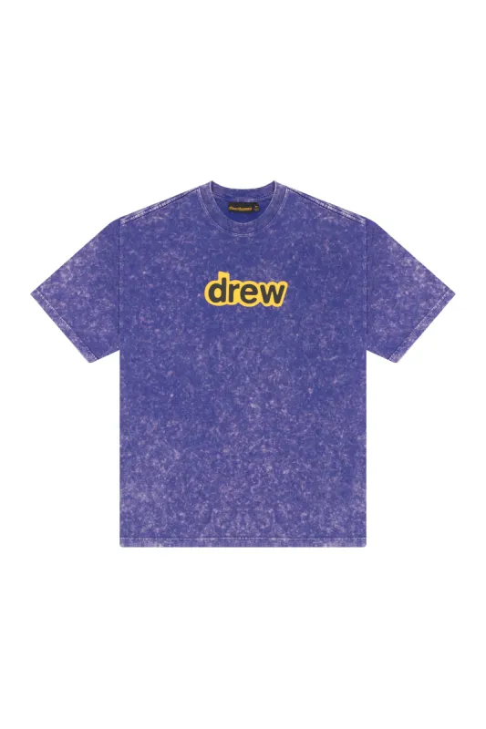 secret ss tee - washed amethyst made by DREW