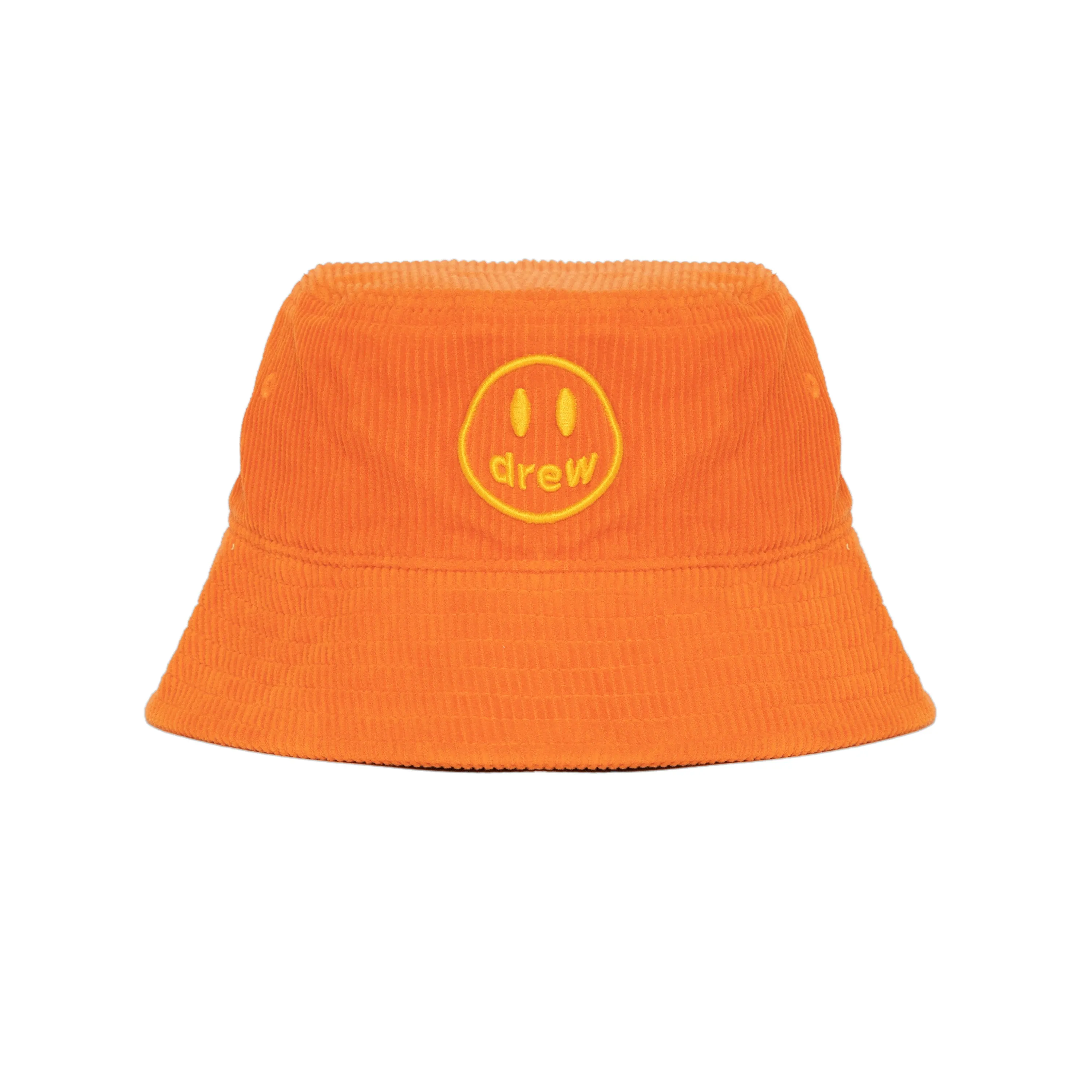 corduroy bucket hat - orange sold by DREW