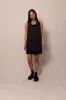 cuved hem tank top - moonlight sold by DREW