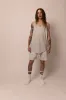 cuved hem tank top - lunar sold by DREW