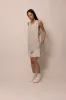 cuved hem tank top - lunar sold by DREW