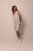 cuved hem tank top - lunar sold by DREW
