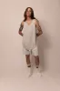 cuved hem tank top - lunar sold by DREW