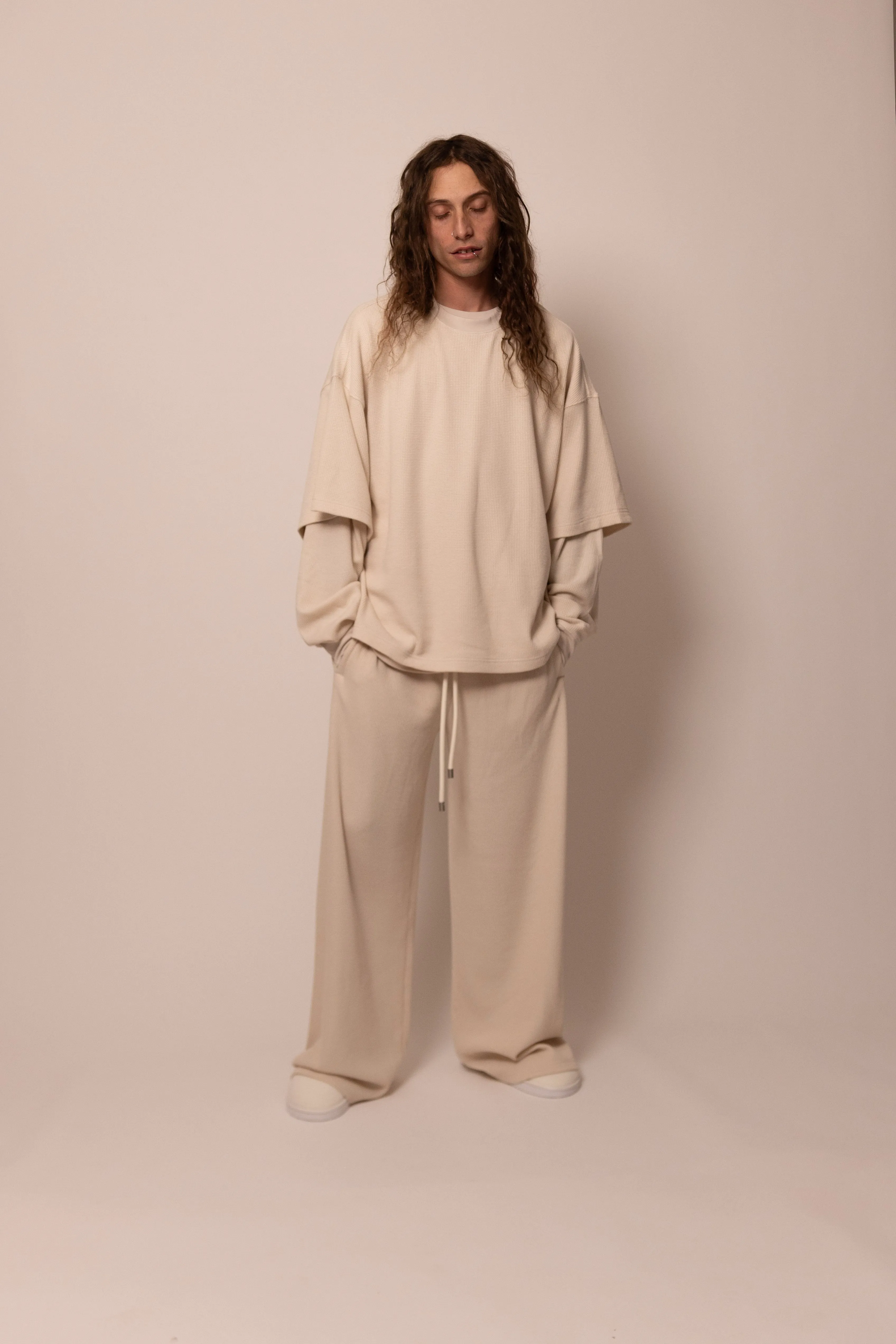 thermal long sleeve - sandstone sold by DREW product image thumbnail 5