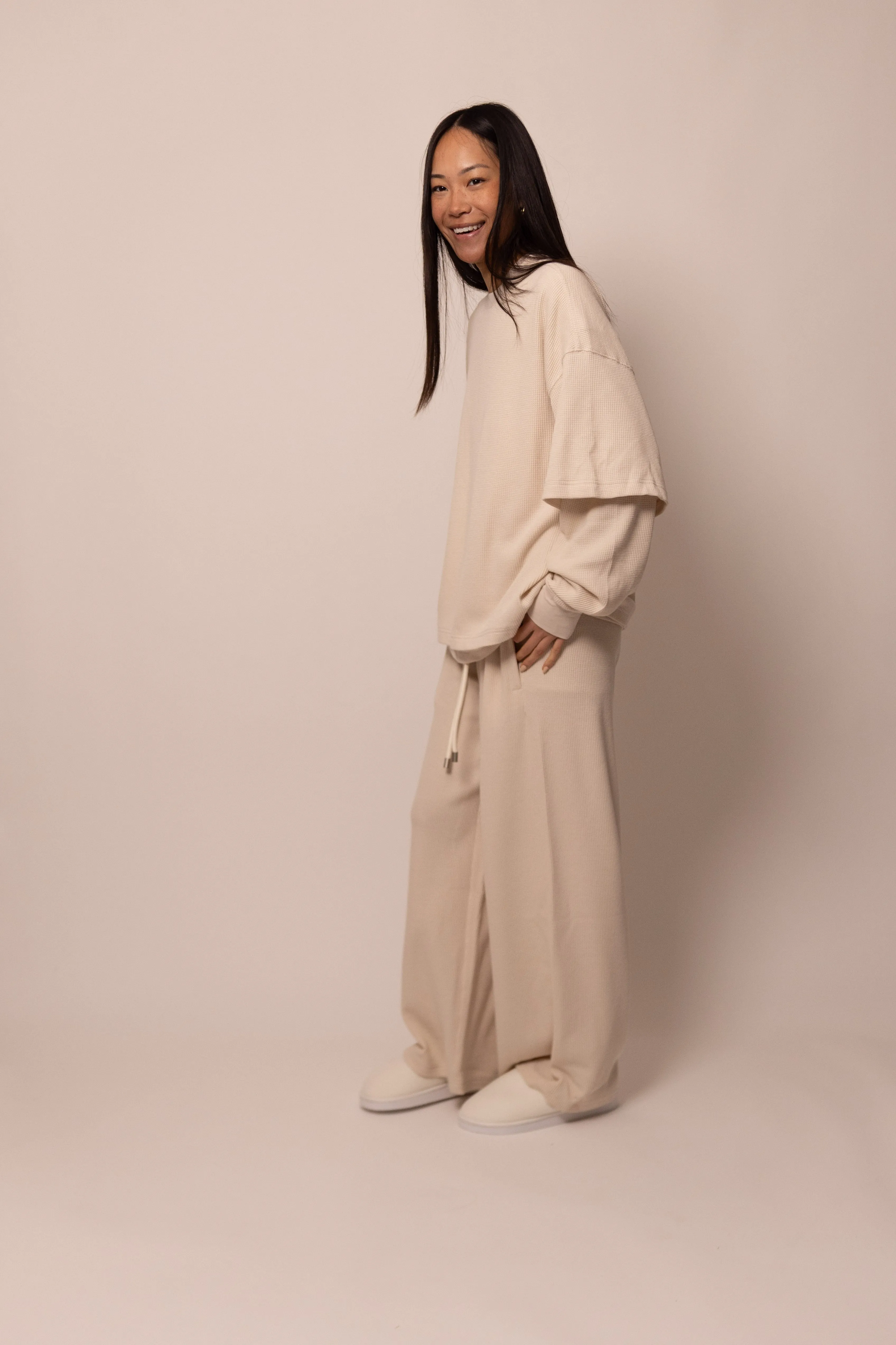 thermal long sleeve - sandstone sold by DREW product image thumbnail 3