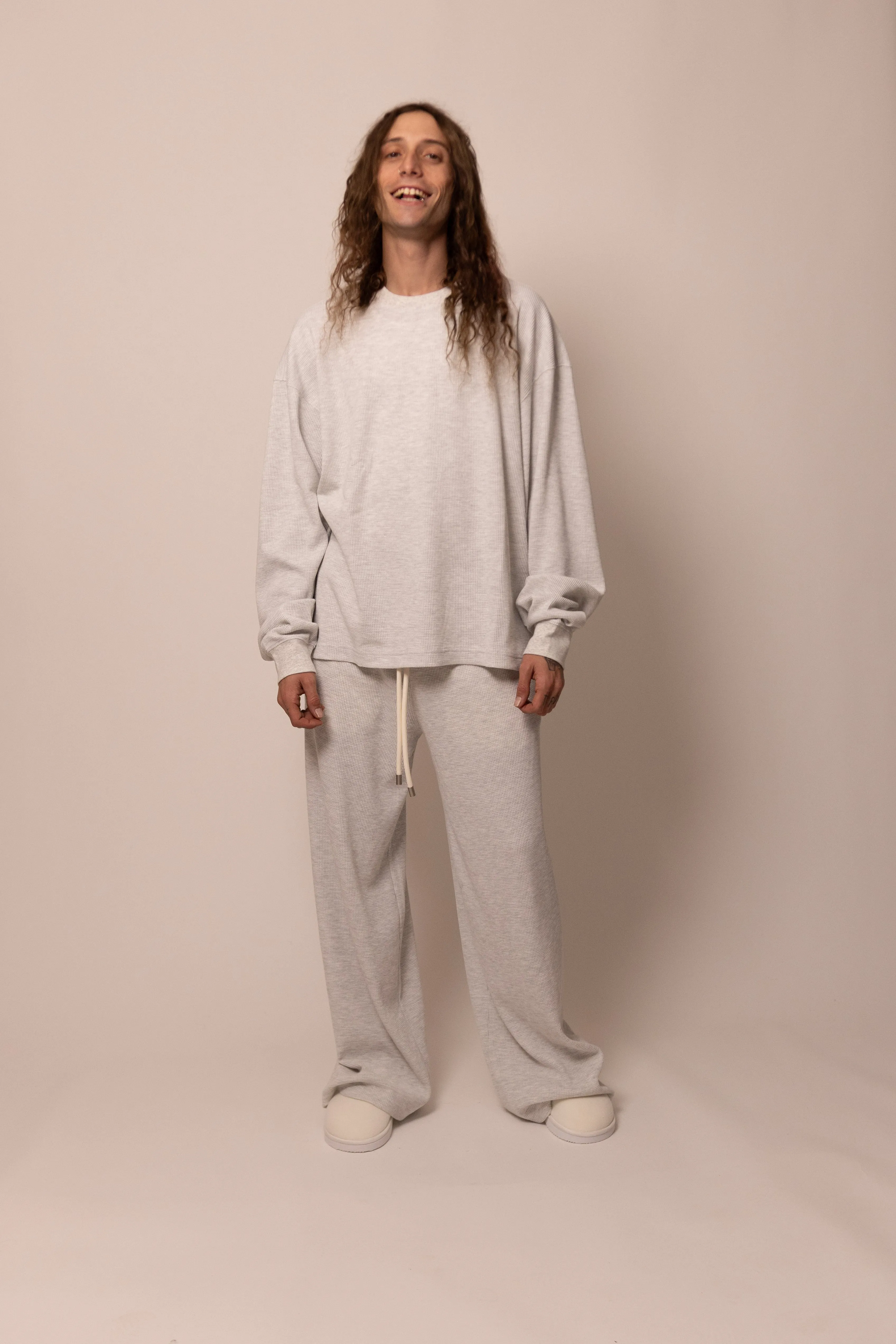 thermal long sleeve - ash sold by DREW product image thumbnail 5